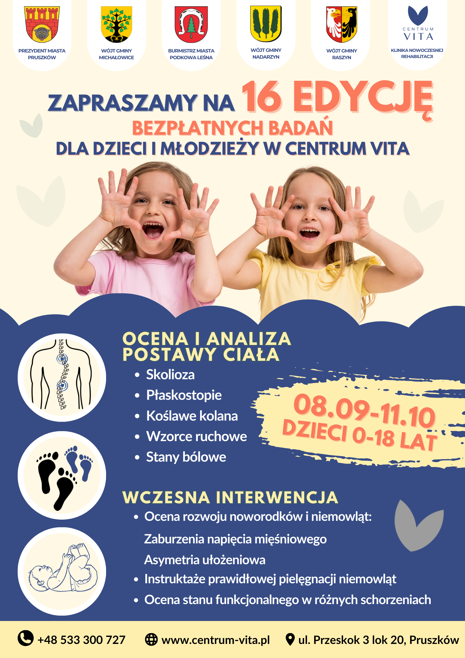 Grafika prezentuje treść komunikatu