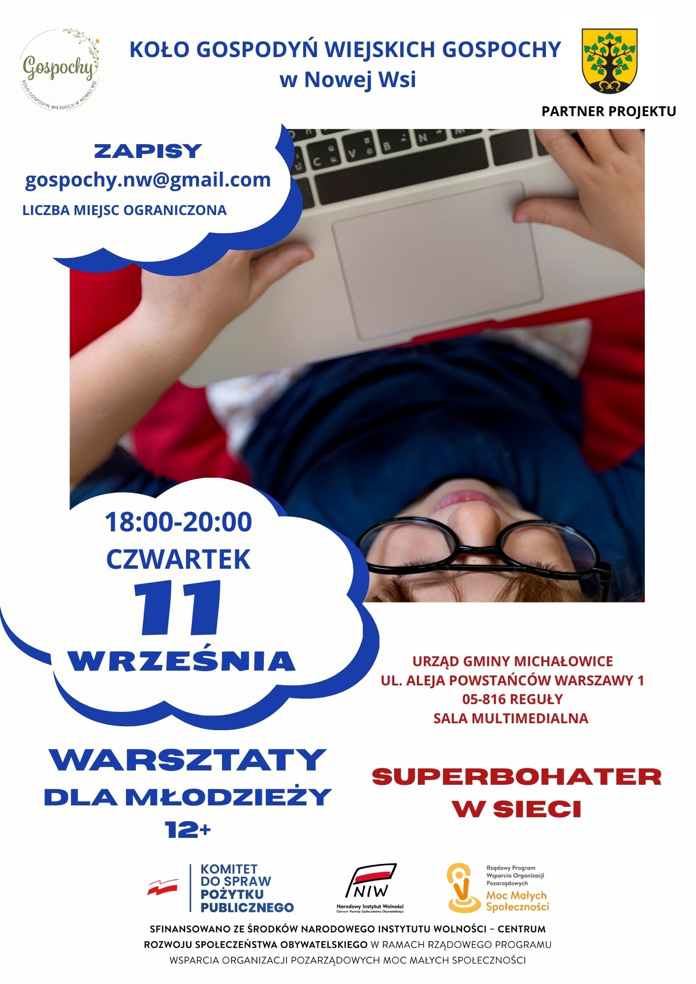 Grafika przedstawia treść komunikatu.