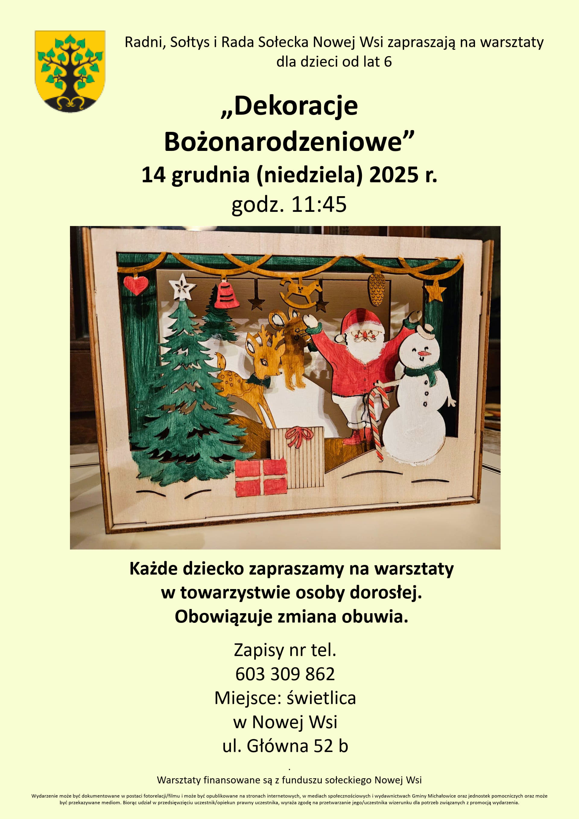 Grafika zawiera treść komunikatu