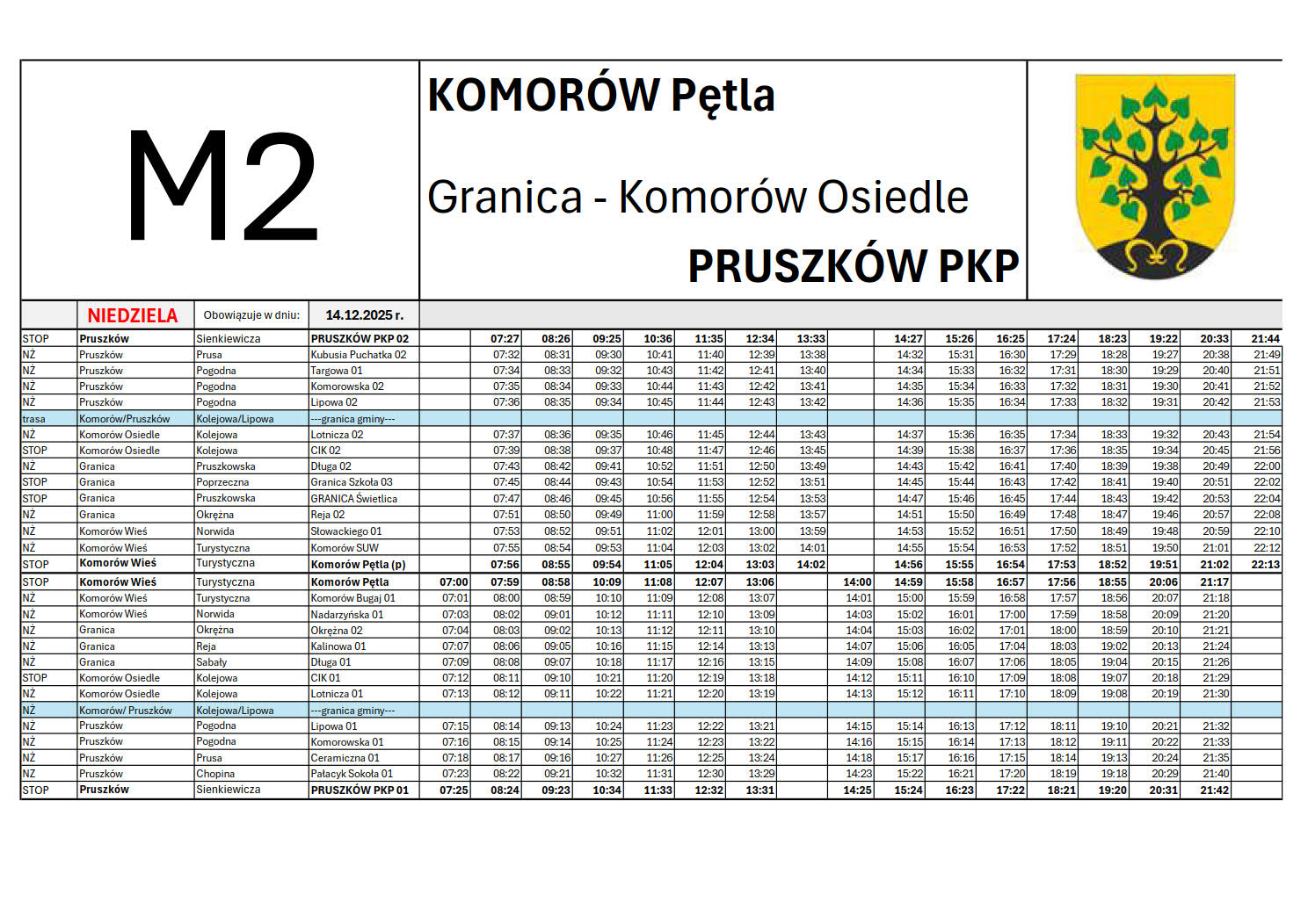 grafika prezentująca treść komunikatu